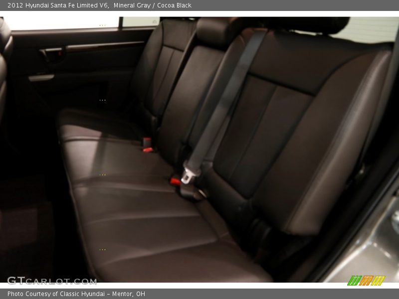 Mineral Gray / Cocoa Black 2012 Hyundai Santa Fe Limited V6