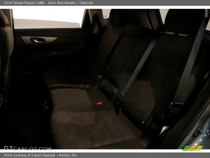 Arctic Blue Metallic / Charcoal 2016 Nissan Rogue S AWD