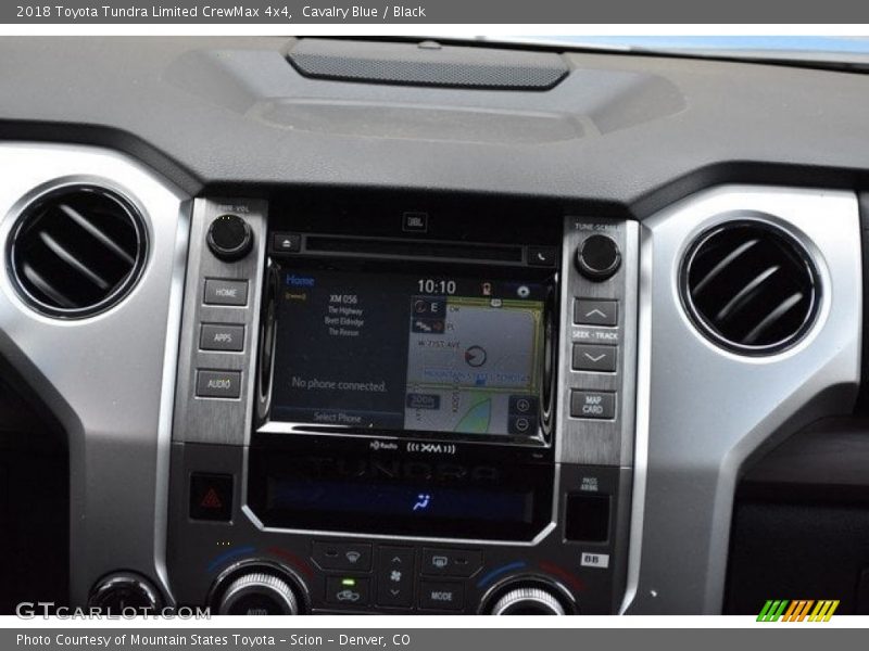 Cavalry Blue / Black 2018 Toyota Tundra Limited CrewMax 4x4