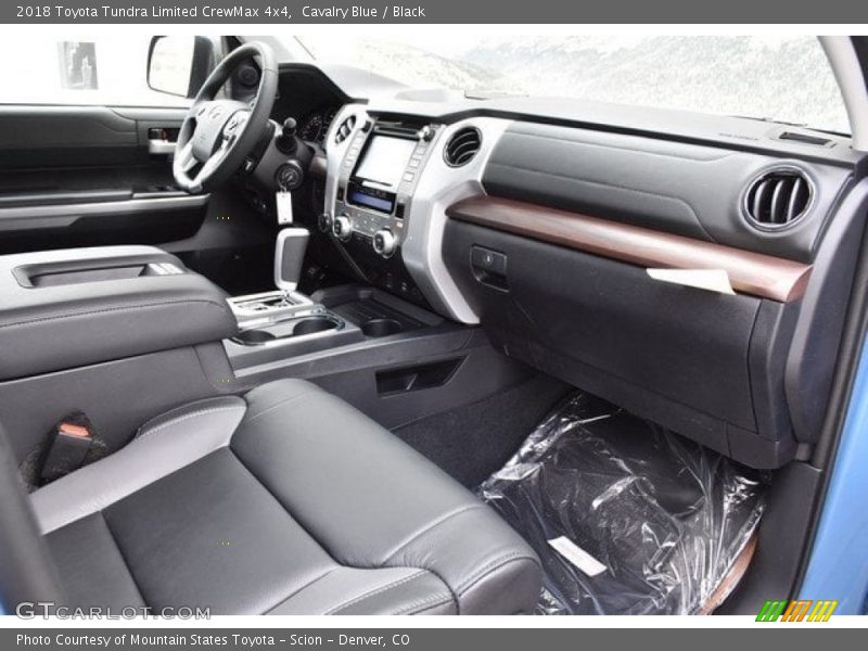 Cavalry Blue / Black 2018 Toyota Tundra Limited CrewMax 4x4