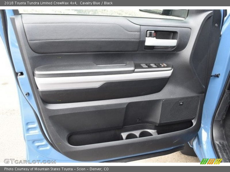 Cavalry Blue / Black 2018 Toyota Tundra Limited CrewMax 4x4