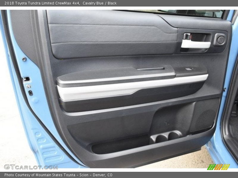 Cavalry Blue / Black 2018 Toyota Tundra Limited CrewMax 4x4