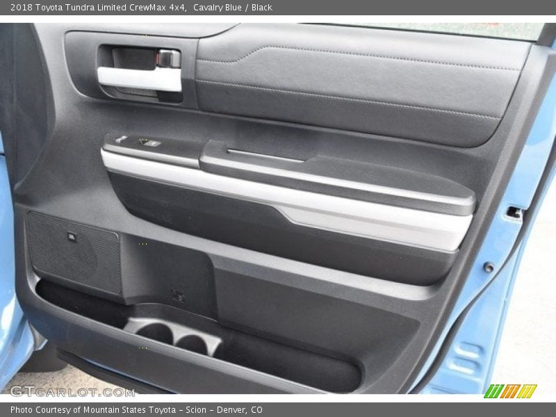 Cavalry Blue / Black 2018 Toyota Tundra Limited CrewMax 4x4