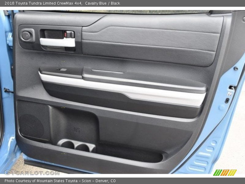 Cavalry Blue / Black 2018 Toyota Tundra Limited CrewMax 4x4