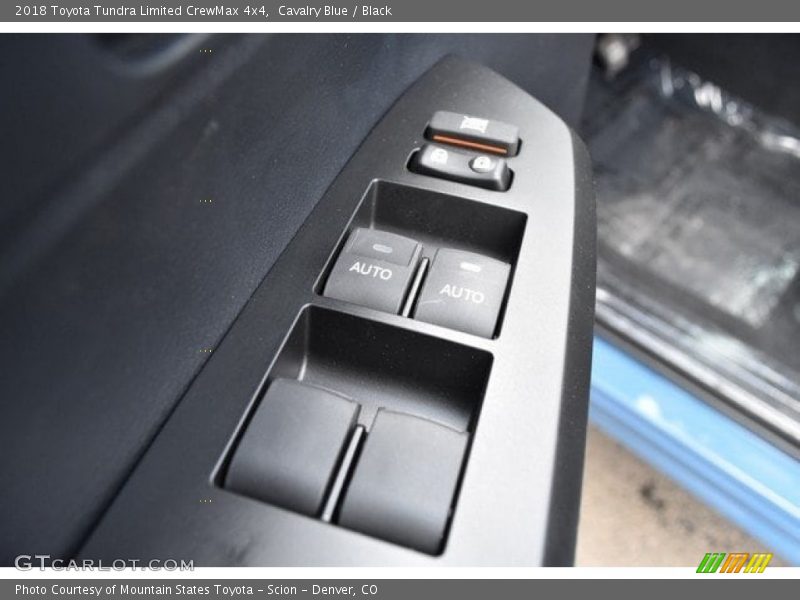 Cavalry Blue / Black 2018 Toyota Tundra Limited CrewMax 4x4