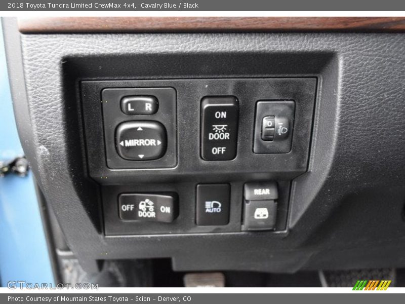 Cavalry Blue / Black 2018 Toyota Tundra Limited CrewMax 4x4