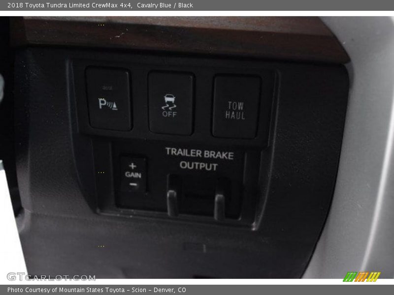 Cavalry Blue / Black 2018 Toyota Tundra Limited CrewMax 4x4