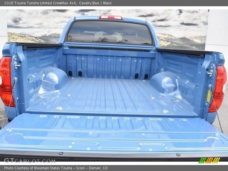Cavalry Blue / Black 2018 Toyota Tundra Limited CrewMax 4x4