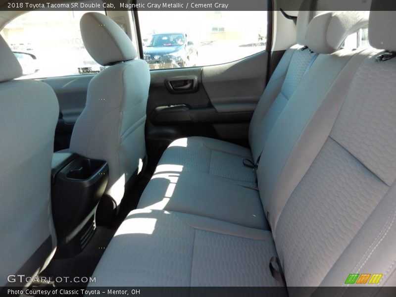 Magnetic Gray Metallic / Cement Gray 2018 Toyota Tacoma SR Double Cab