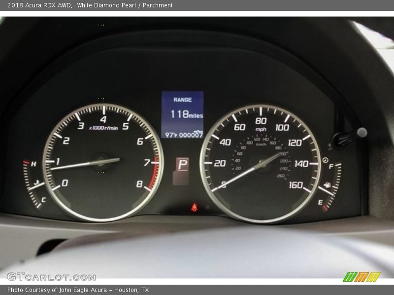White Diamond Pearl / Parchment 2018 Acura RDX AWD