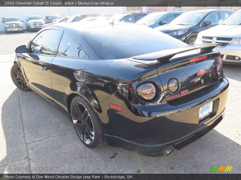 Black / Ebony/Gray UltraLux 2009 Chevrolet Cobalt SS Coupe