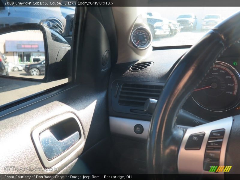 Black / Ebony/Gray UltraLux 2009 Chevrolet Cobalt SS Coupe