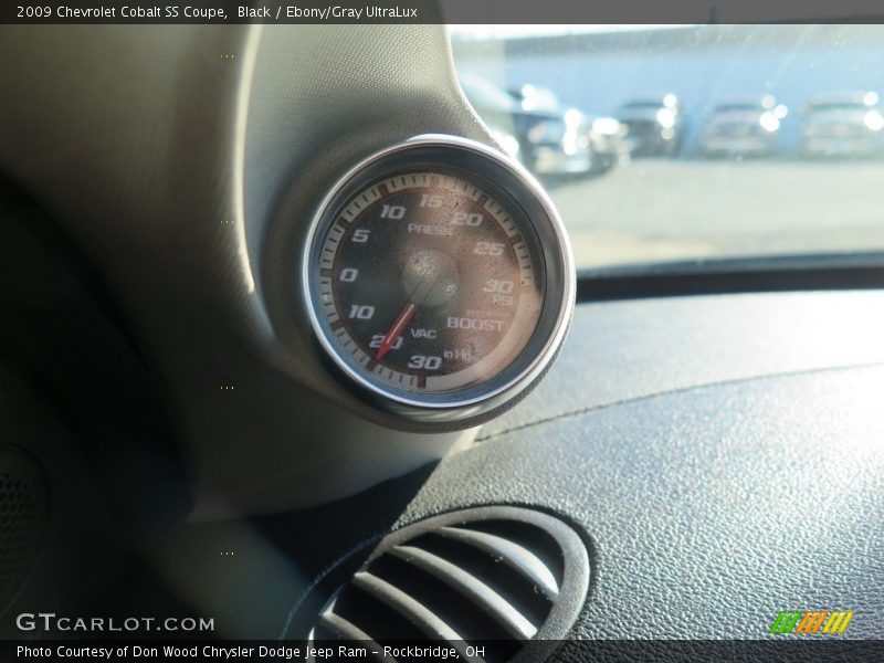 Black / Ebony/Gray UltraLux 2009 Chevrolet Cobalt SS Coupe