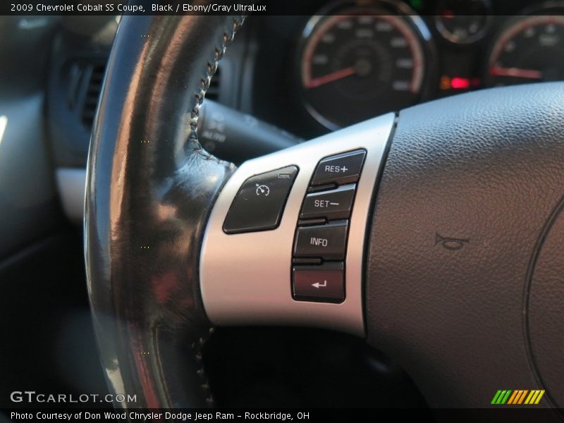 Black / Ebony/Gray UltraLux 2009 Chevrolet Cobalt SS Coupe