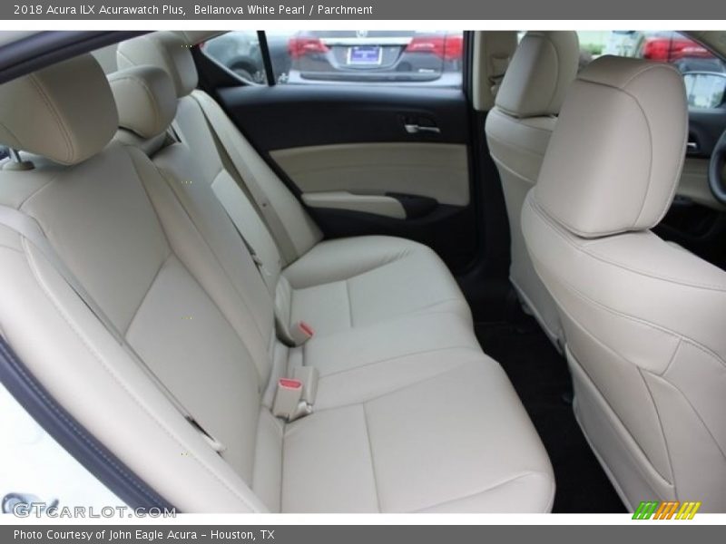 Bellanova White Pearl / Parchment 2018 Acura ILX Acurawatch Plus