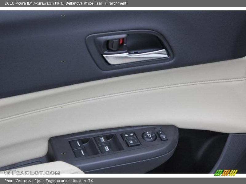 Bellanova White Pearl / Parchment 2018 Acura ILX Acurawatch Plus