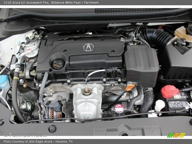 Bellanova White Pearl / Parchment 2018 Acura ILX Acurawatch Plus
