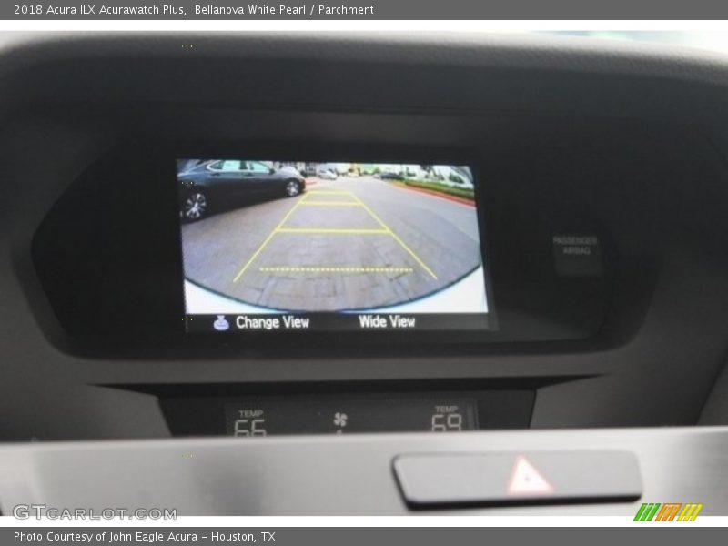 Bellanova White Pearl / Parchment 2018 Acura ILX Acurawatch Plus