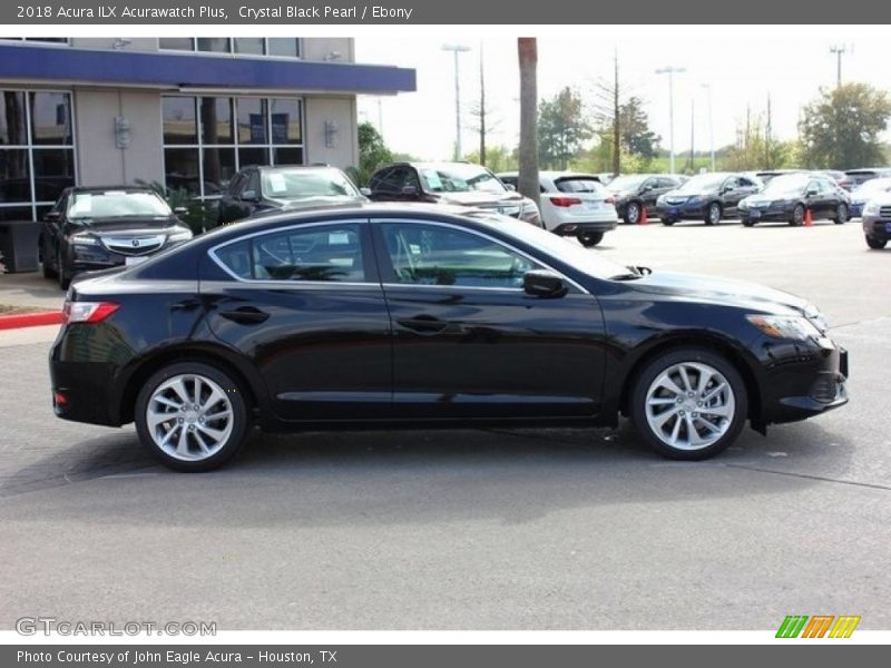 Crystal Black Pearl / Ebony 2018 Acura ILX Acurawatch Plus