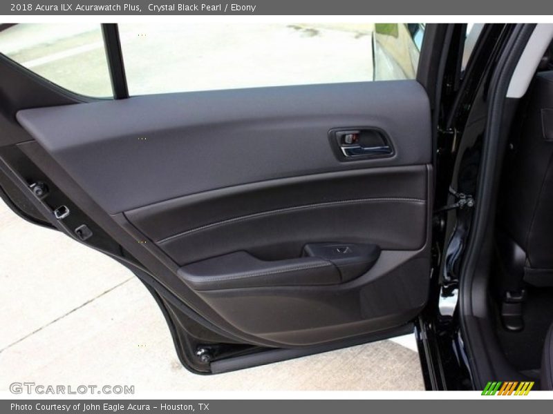 Crystal Black Pearl / Ebony 2018 Acura ILX Acurawatch Plus