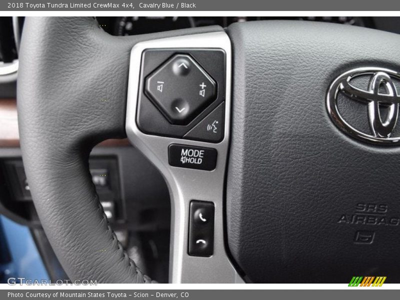 Cavalry Blue / Black 2018 Toyota Tundra Limited CrewMax 4x4