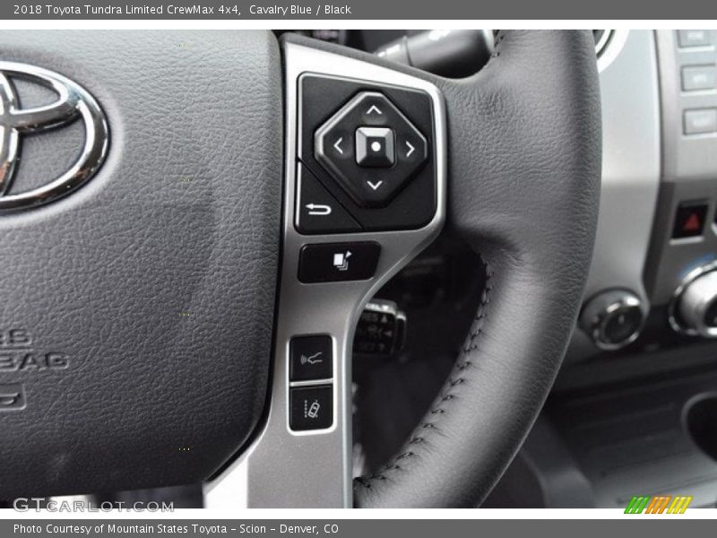 Cavalry Blue / Black 2018 Toyota Tundra Limited CrewMax 4x4