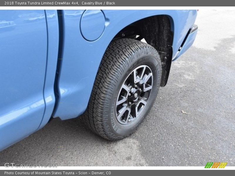 Cavalry Blue / Black 2018 Toyota Tundra Limited CrewMax 4x4