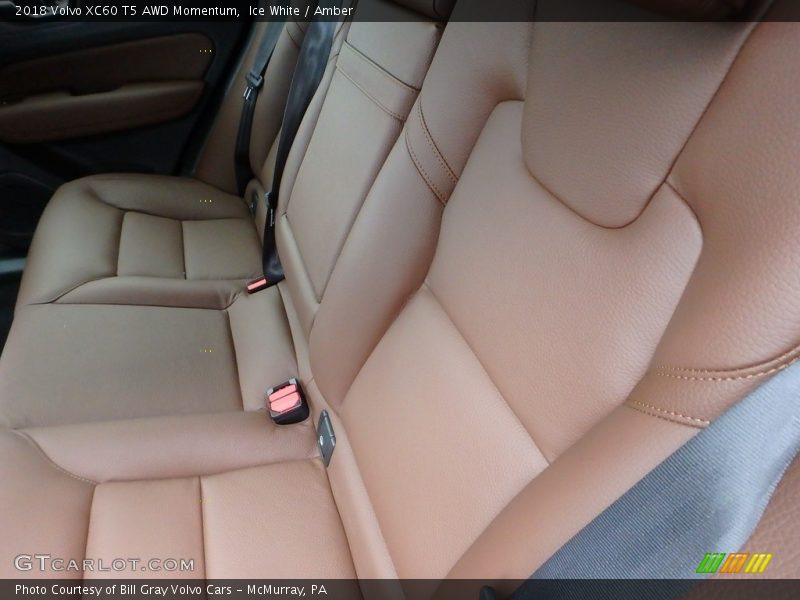 Ice White / Amber 2018 Volvo XC60 T5 AWD Momentum
