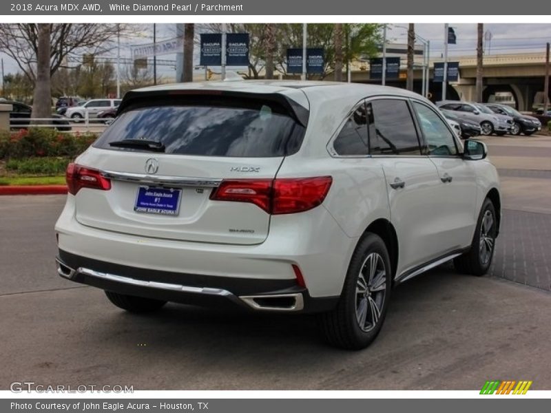 White Diamond Pearl / Parchment 2018 Acura MDX AWD