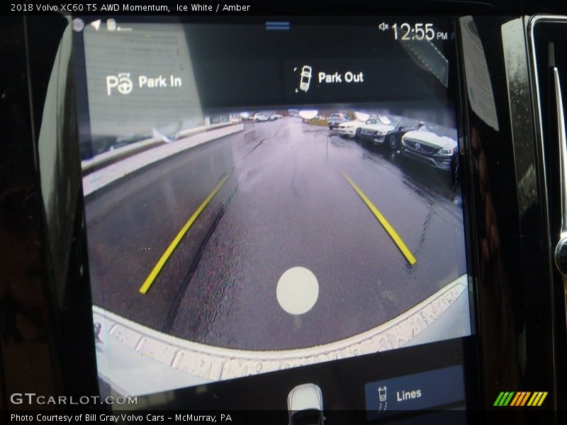 Ice White / Amber 2018 Volvo XC60 T5 AWD Momentum