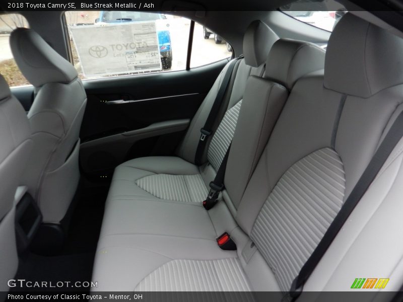Blue Streak Metallic / Ash 2018 Toyota Camry SE