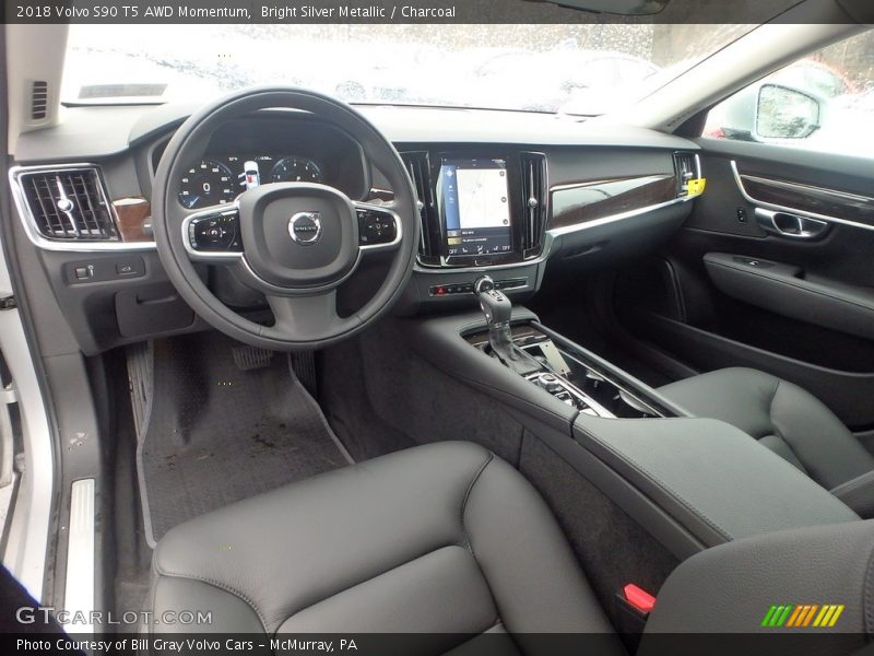  2018 S90 T5 AWD Momentum Charcoal Interior