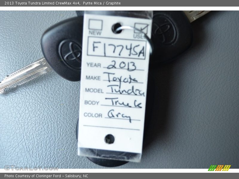 Pyrite Mica / Graphite 2013 Toyota Tundra Limited CrewMax 4x4