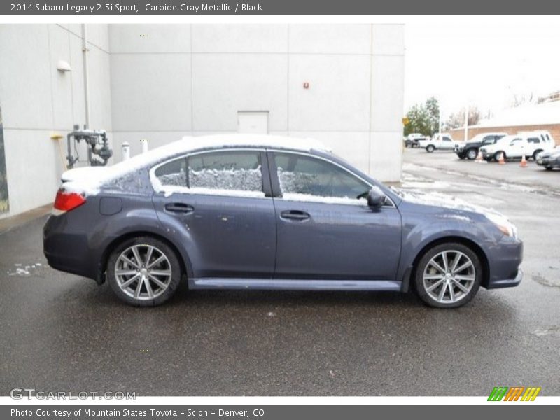 Carbide Gray Metallic / Black 2014 Subaru Legacy 2.5i Sport