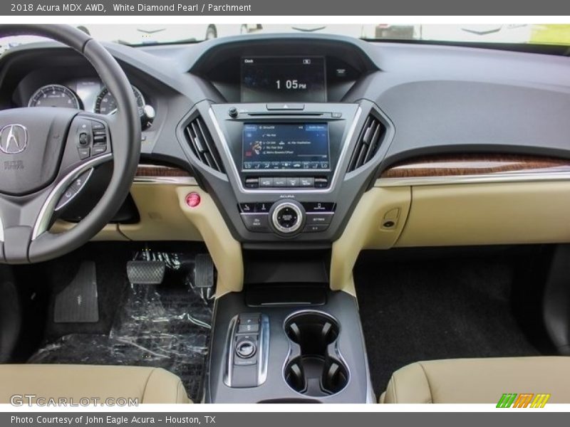 White Diamond Pearl / Parchment 2018 Acura MDX AWD