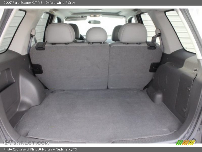 Oxford White / Gray 2007 Ford Escape XLT V6