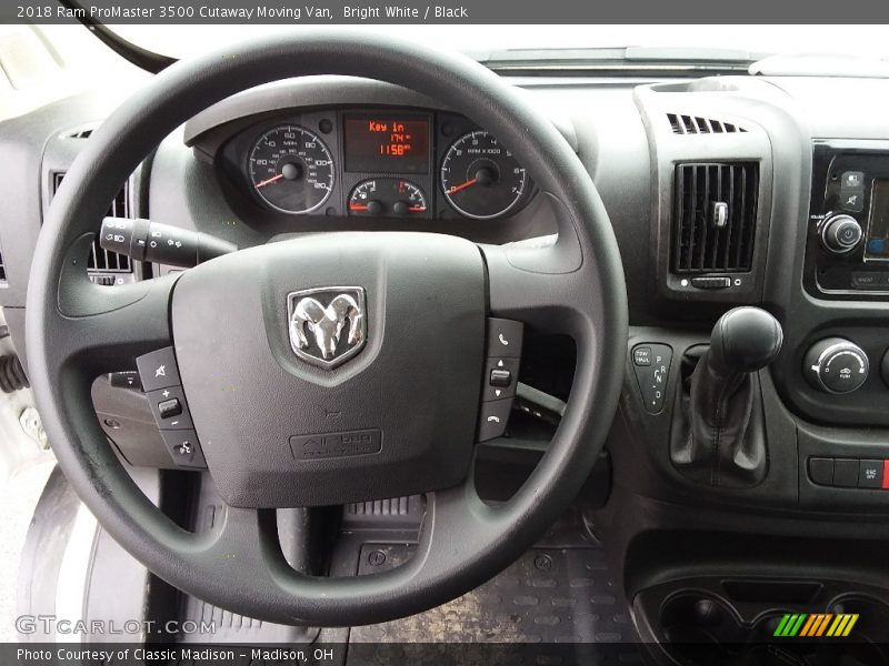  2018 ProMaster 3500 Cutaway Moving Van Steering Wheel