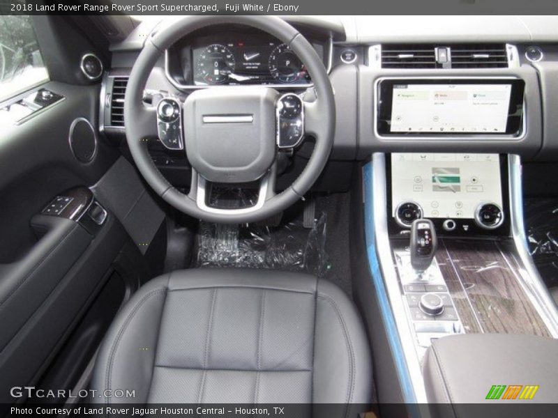 Fuji White / Ebony 2018 Land Rover Range Rover Sport Supercharged