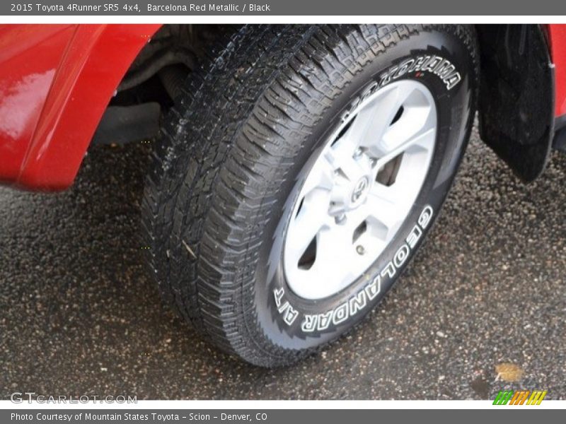 Barcelona Red Metallic / Black 2015 Toyota 4Runner SR5 4x4