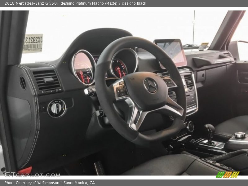 designo Platinum Magno (Matte) / designo Black 2018 Mercedes-Benz G 550