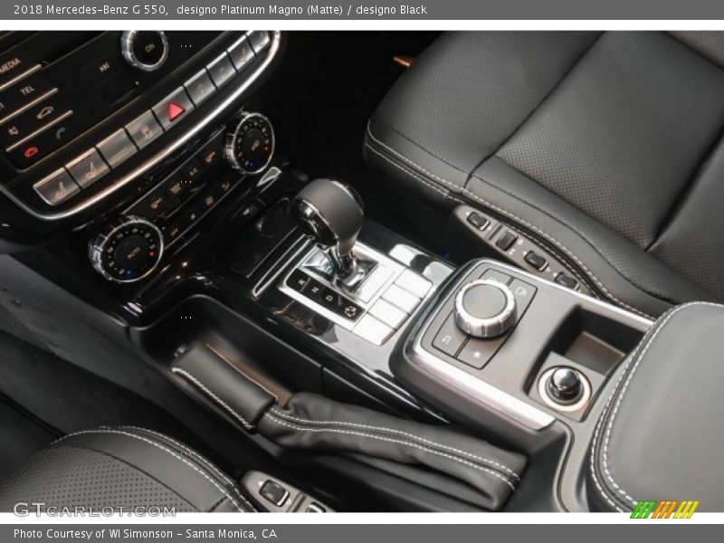 Controls of 2018 G 550