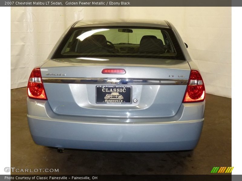 Golden Pewter Metallic / Ebony Black 2007 Chevrolet Malibu LT Sedan