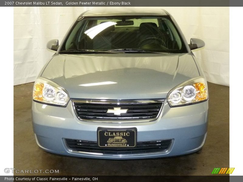 Golden Pewter Metallic / Ebony Black 2007 Chevrolet Malibu LT Sedan