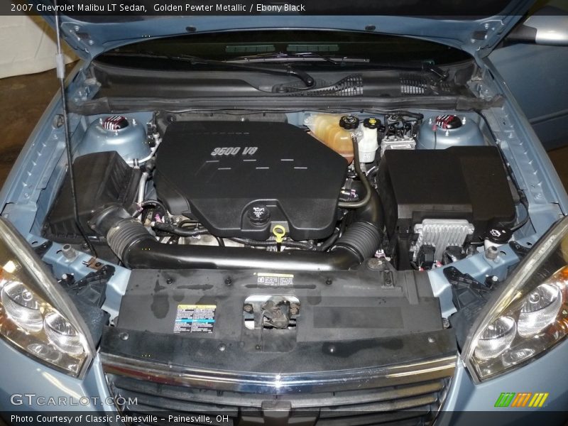 Golden Pewter Metallic / Ebony Black 2007 Chevrolet Malibu LT Sedan