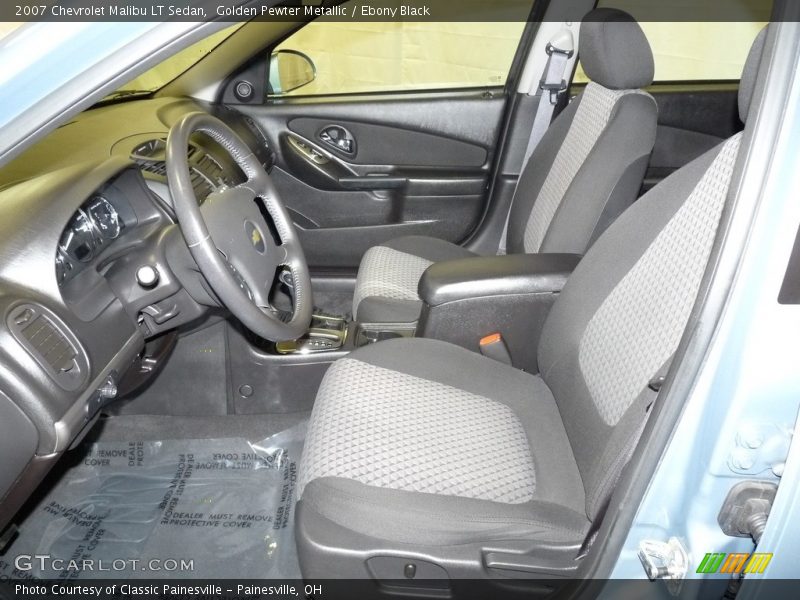 Golden Pewter Metallic / Ebony Black 2007 Chevrolet Malibu LT Sedan