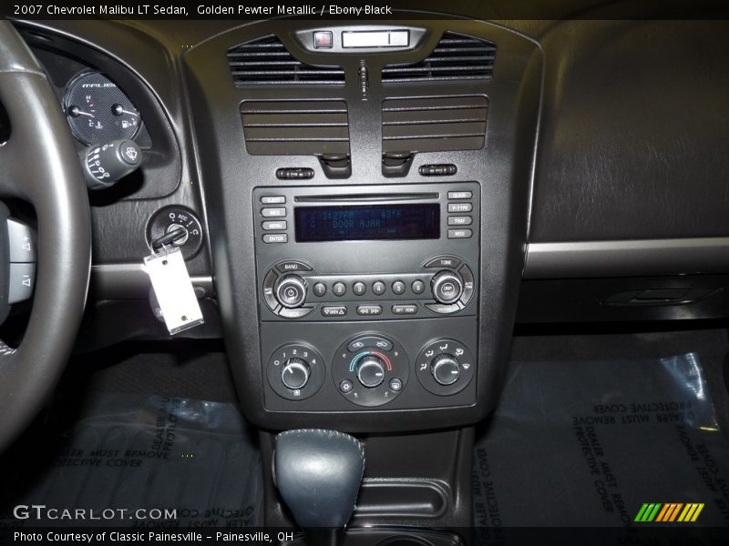 Golden Pewter Metallic / Ebony Black 2007 Chevrolet Malibu LT Sedan