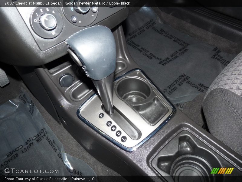 Golden Pewter Metallic / Ebony Black 2007 Chevrolet Malibu LT Sedan