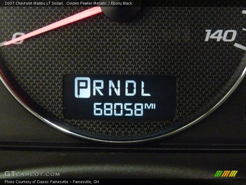 Golden Pewter Metallic / Ebony Black 2007 Chevrolet Malibu LT Sedan