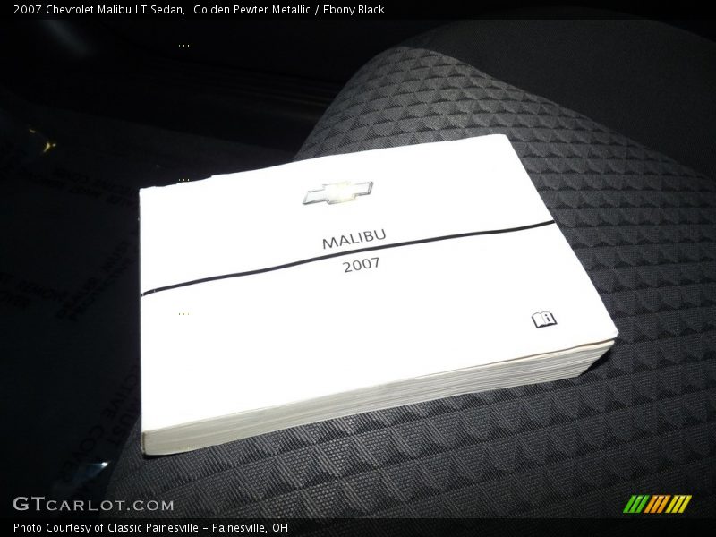 Golden Pewter Metallic / Ebony Black 2007 Chevrolet Malibu LT Sedan