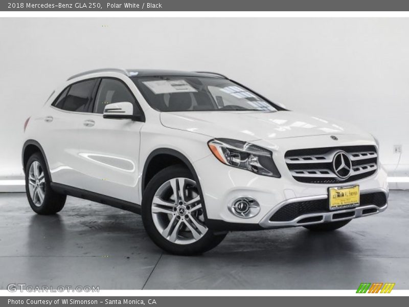 Polar White / Black 2018 Mercedes-Benz GLA 250